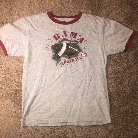 Alabama Crimson Tide Youth Kids Boys Size 16 18 XL Football Playoff Shirt Gift - Picture 2 of 12